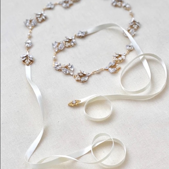 Sarah Gabriel Karly Duet Ribbon Hair Band Wedding Accessory - Picture 6 of 13